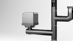 3D-Still-Rendering eines technischen Messe-Exponats für ANKER Solutions.